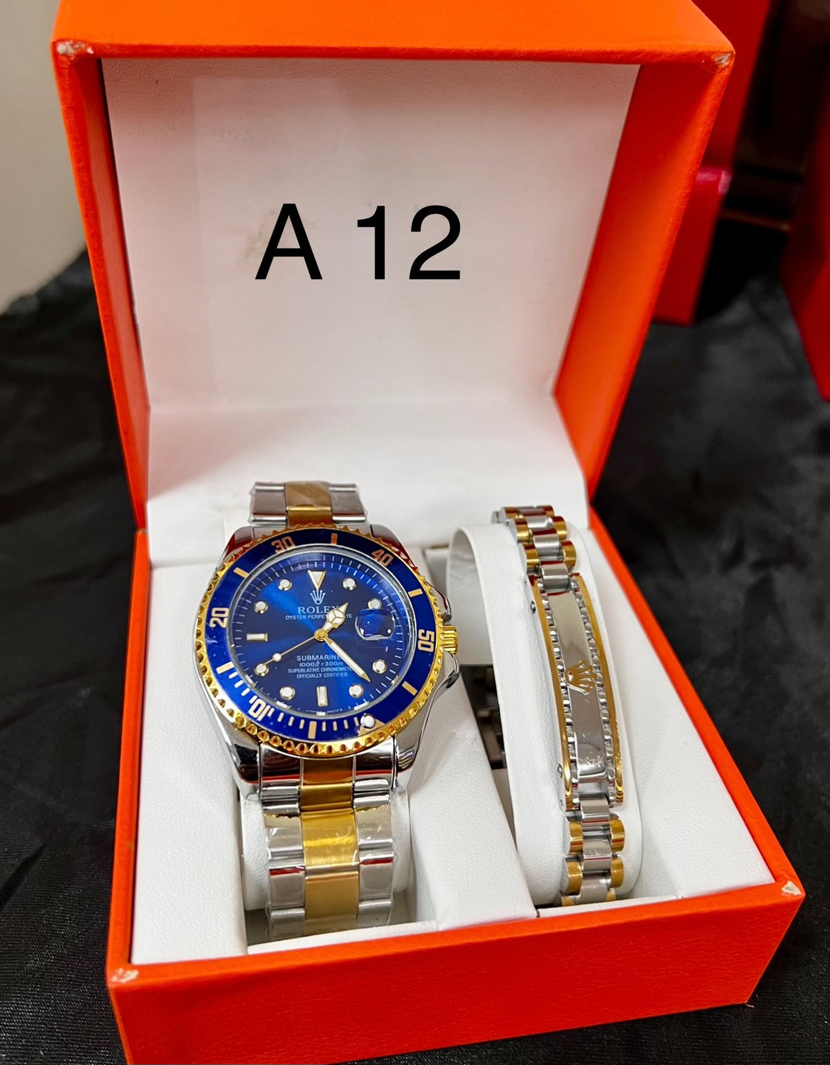 Set Reloj + Pulsera de Acero Premium | Modelos A1–A12