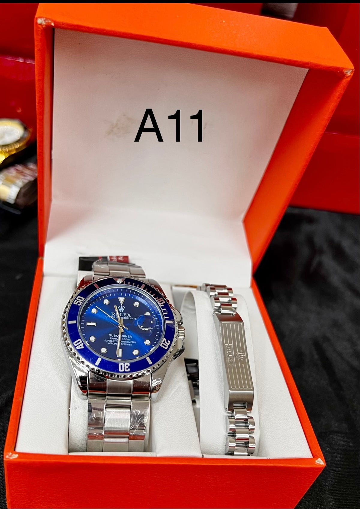 Set Reloj + Pulsera de Acero Premium | Modelos A1–A12